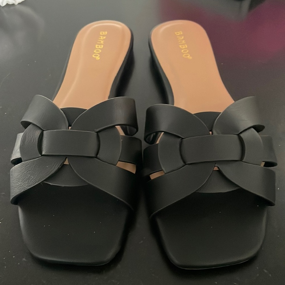 Bamboo sandals